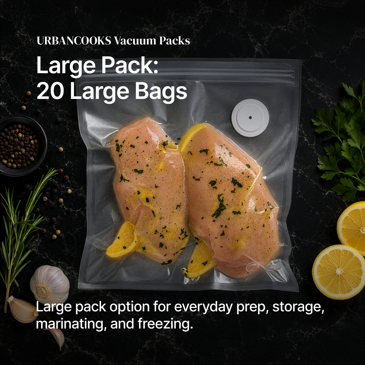 20 Vacuum Bags L